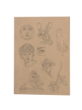 Pre stenciled fake skin Art 2